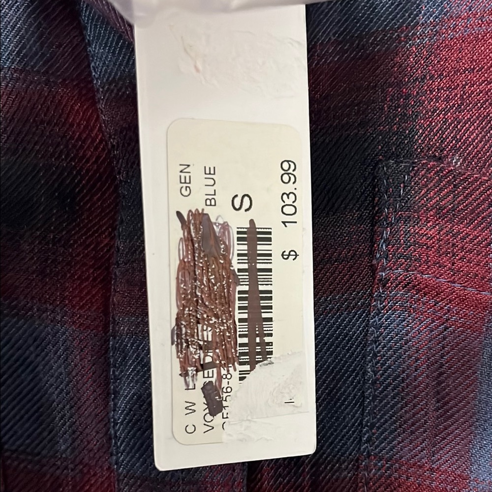 NWT Gentle Fawn Plaid Button-Up Shirt Dress - Picture 7 of 9